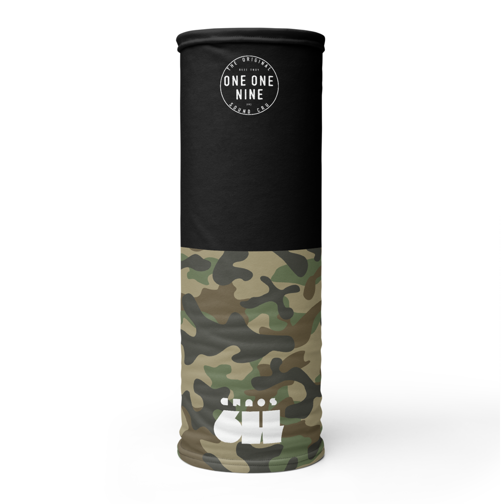 Logo Neck Gaiter Woodland Camo/Black – BURNING VALLEY
