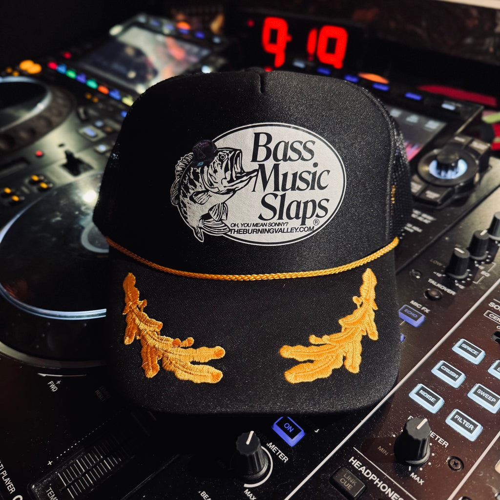Bass Music Slaps Foam Front Trucker Caps