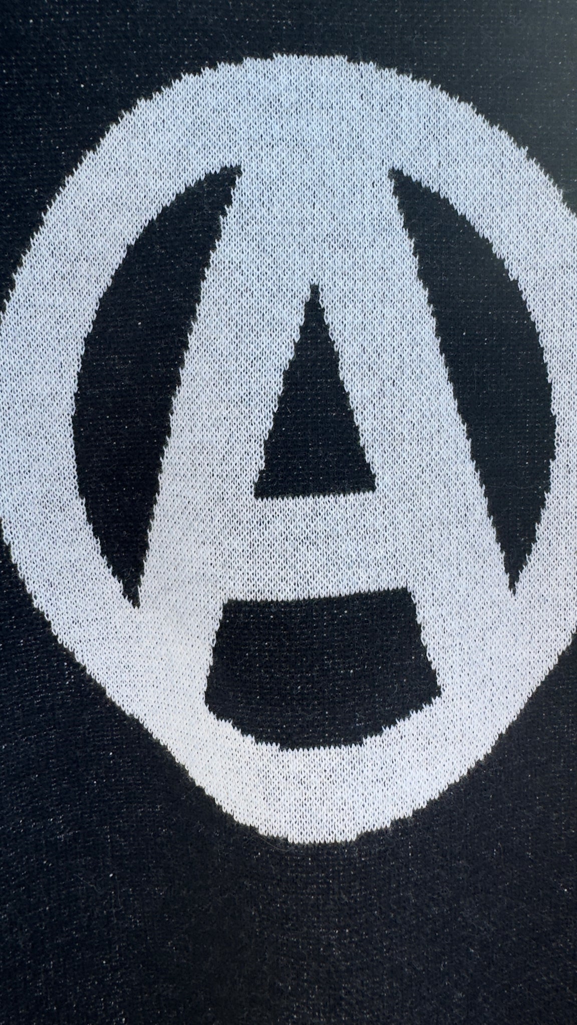 Anarchism Knitted Sweater