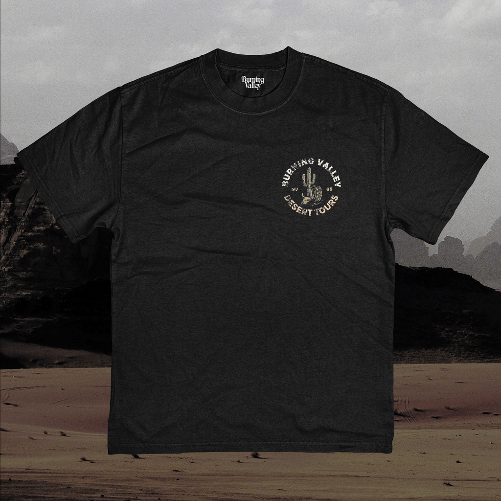 Burning Valley Desert Tours Souvenir Tee