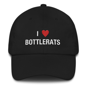 I ❤️  Bottlerats Dad Hat
